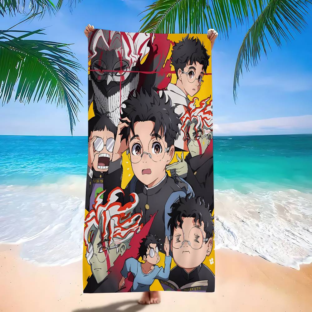 

Anime D-Dandadan Ken Takakura Anime Beach Swimming Towel Soft Absorbent Washcloth Children s Gifts for Kids Travel Camping Gym W30*H60(CM)