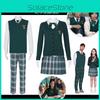 Authentic All Of Us Are Dead Cosplay Costume For Men And Women School Uniform Outfit For Halloween