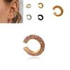 Fashionable Simple Geometric Alloy Stud Earrings Perfect For Street Style