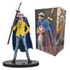 Hot 17cm Anime men and women Style Standing Figure One Piece Country Trafalgar Law PVC Collection Model Dolls Toy For Gift