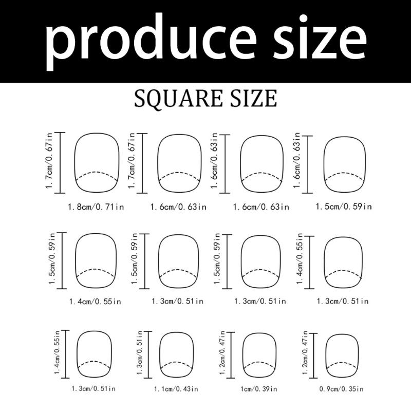 24Pcs Fashionable Press On Nail with Artistic Detail Quick Wear False Nail Modern Women Multiple Occasions