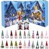 Gnomes Christmas Countdown Calendars 2025, 24 Days Christmas Countdown Calendar with 24pcs Collectible Christmas Figures Gnome, Surprise Gnome