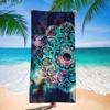 1pc Fantasy Mandala Beach Towel, Adds Unique Charm to Beach Vacations, Quick-Dry Soft, Super Absorbent, Microfiber, Bath Towel