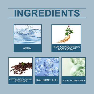 Augenserum Nährende Feuchtigkeit Unter dem Auge Rollercreme 360° Massage Straffendes Serum Gegen Dunkle Augenringe Und Schwellungen Augenpflege