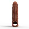 MELEON Realistisk Penis Extension Cock Sleeve Gjenbrukbar Silikon Penis Enlarger Delay Kondomer For Menn Dildo Enhancer Sexleketøy