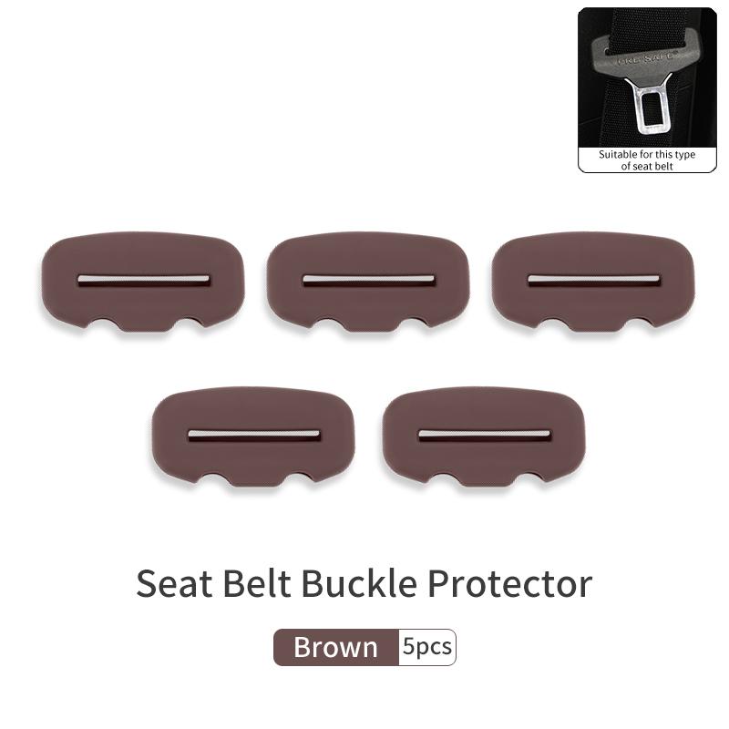 2025 Hot Silicone Car Seat Belt Buckle Cover For BMW G30 G20 F30 F10 G01 X1 X2 X3 X4 X5 X6 X7 Anti-Scratch Auto Safety Belt Clip