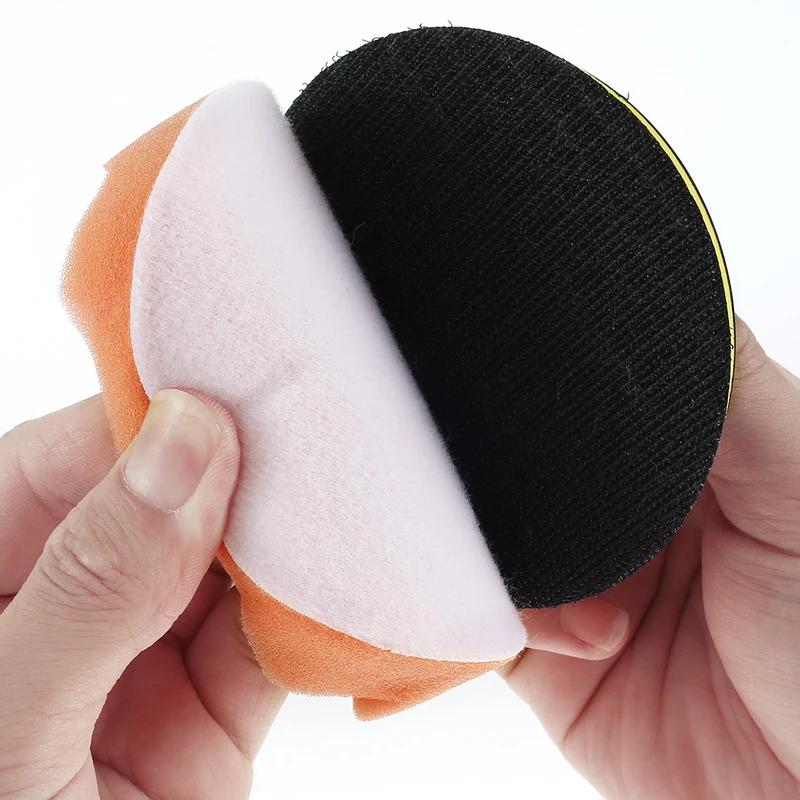12 PCS 4 Inch Polishing Pads Sponge Wool Polishing Pads with M10 Drill Adapter for Car Motorcycle Polishing and Scratch Removal