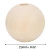 Round Bds Wooden Log Color Craft Bds for Jewelry Children Toys Making