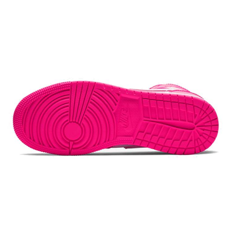 Jordan 1 Mid Hyper Pink White GS 555112-611