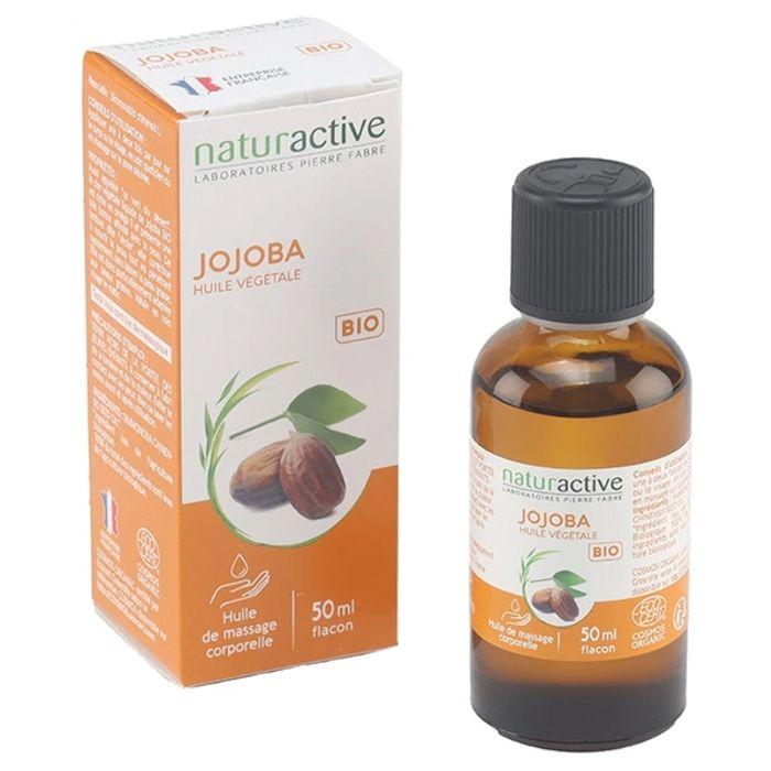 Huile Végétale - NATURACTIVE - Jojoba - 50ml - Nourrissant - Tous Types De Cheveux