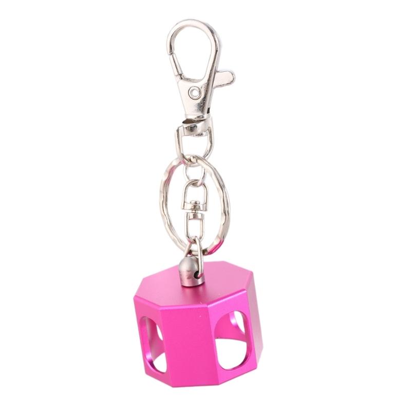 

Practical Billiard Pool Chalk Holder With Keychain Billiards Snooker Chalk Case Portable Chalk Pocket Convenient To Use розовый