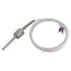 Fixed Thread Stainless Steel Probe Sensor Pt Ohm Protection Tube Stainless Steel