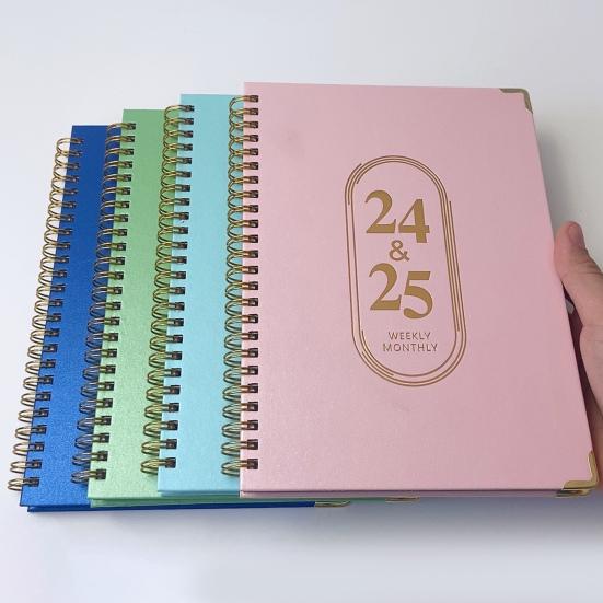 2025-2026 Planner 18-Month Daily Weekly Monthly Planner Organizer Runs Jul. 2025 - Dec.2026 Spiral Agenda Book for Office School Supplies