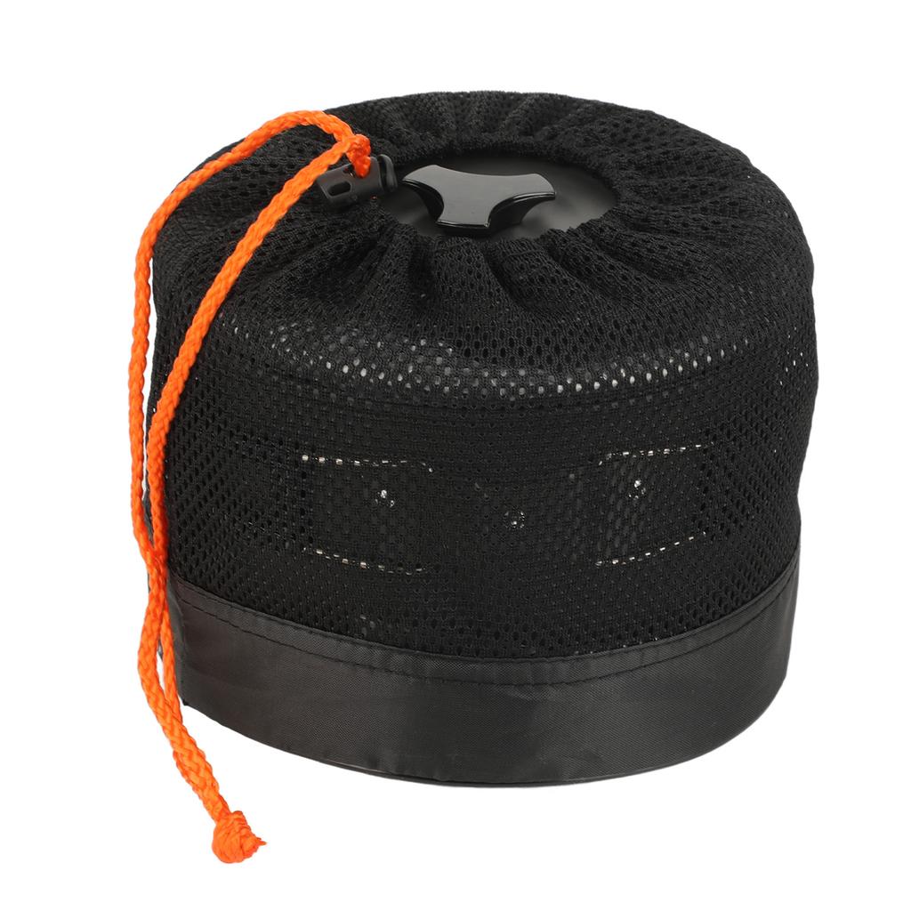 Camping Cookware Kit Aluminum Alloy Pot Teapot Fry Pan Saucer Plate Bowl Soup Spoon for Outdoor Traveling