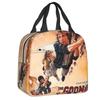 Benutzerdefinierte The Goonies Never Say Die Isolierte Lunchtaschen für Arbeit Schule Horror Abenteuerfilm Wiederverwendbare Thermokühlbox Bento Box