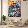 Saint Seiya Knights Zodiac Tapestry Fashion Print Background Cloth Soft Background Wall Hanging Cloth Atmospheric Background Cloth