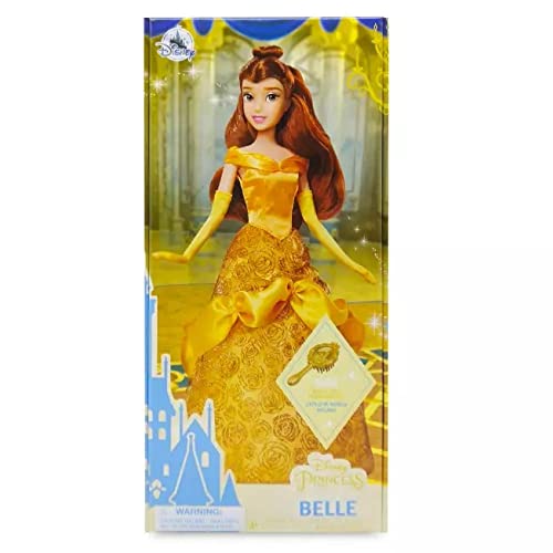 Disney Belle Classic Doll 2021 with Hairbrush Accessory from Beauty and the Beast [Parallel Import] Belle Classic Doll – Beauty and the Beast – 11 1/2
