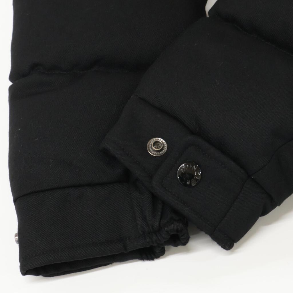 Moncler Im Inland autorisierte Montgenevre Daunenjacke Jacke 0 schwarzGebraucht