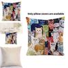 Rustic Cat Plush Pillow Cover With Silk Material For Living Room Decor And Home Comforts