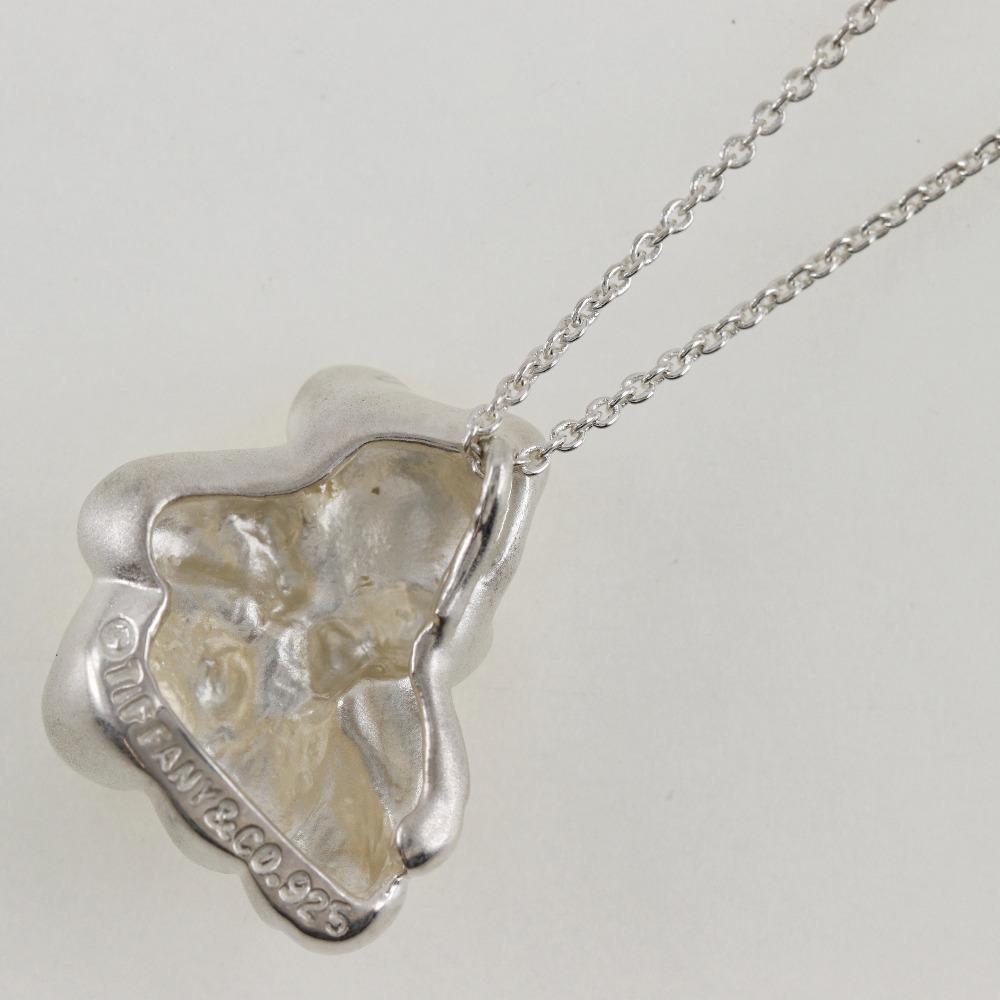 TIFFANY&Co. Bear/bear Necklace Silver925 6.1g Women Used