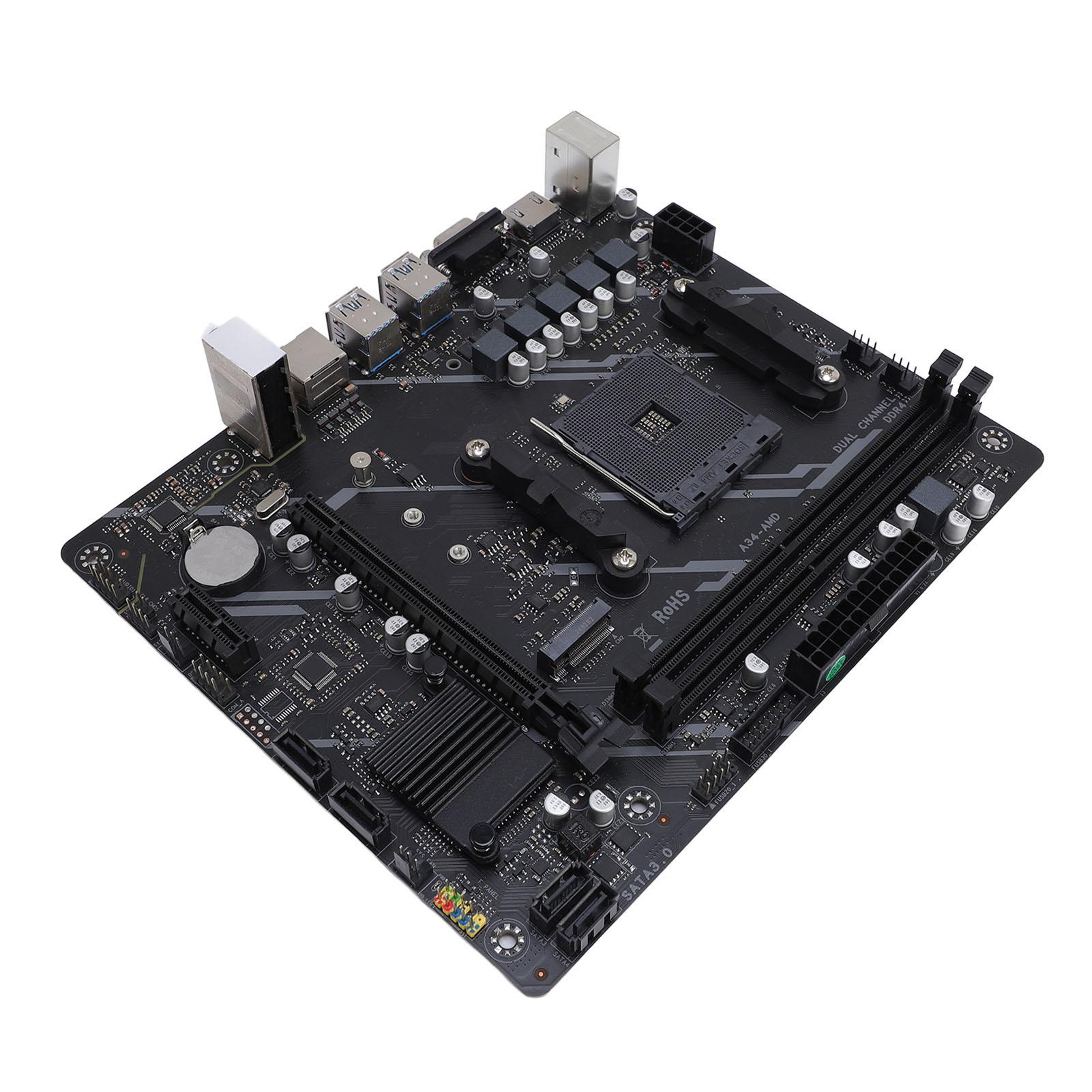 

Материнська плата B450 DDR4 2-канальна M.2 Високошвидкісна PCI E X16 Serial ATA 3.0 Настільний комп ютер