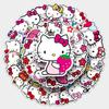50 KT Cat Graffiti Cartoon Stickers: Waterproof PVC Decor for Phones, Tablets, Cups, and Luggage