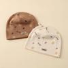 Тепла та стильна шапка для немовлят та малюків: Мила, захисна шапочка на тім'ячко для хлопчиків та дівчаток