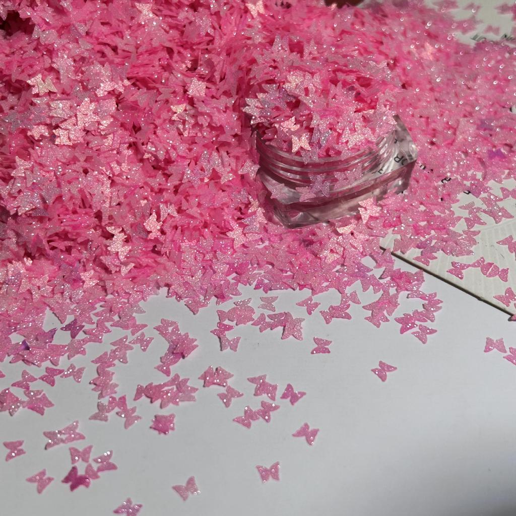 Reflective Diamond Butterfly Nail Art Sequins