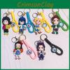 Cute Plastic Demon Slayer Nezuko Zenitsu Keychain Figures Perfect For Birthdays And Holidays