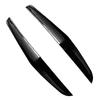 Front Bumper Lip Splitter Fin Air Knife Auto Body Kit Car Spoiler For Honda Civic FK8 Si Type-R 2019-2025