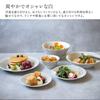 EAST table Pastacurryteller 21cm Randdraht Weiß Hergestellt in Japan Großer Teller Tiefer Teller Spülmaschinenfest Mikrowellengeeignet 111-004-01