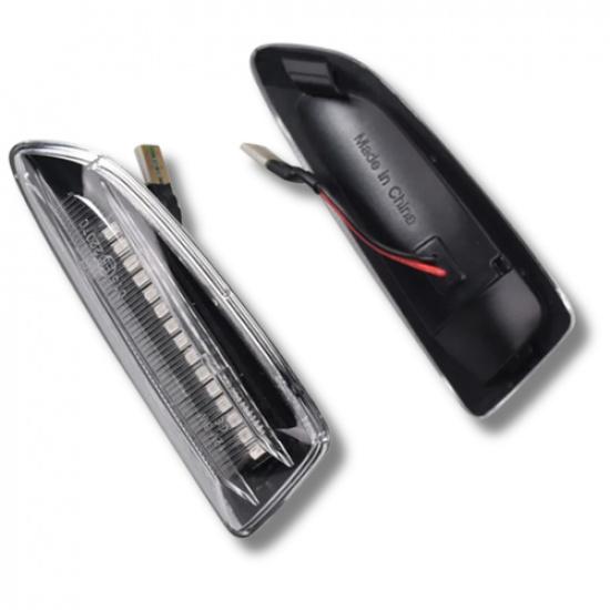 Vauxhall Astra K Side Indicators Set LED Dynamic Chrome 16-21 Repeater Pair