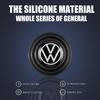 For VOLKSWAGEN VW For Volkswagen VW Polo Beetle Golf CC Touareg Passat 8pcs Car Door Anti Shock Pad Trunk Silicone Thickening So