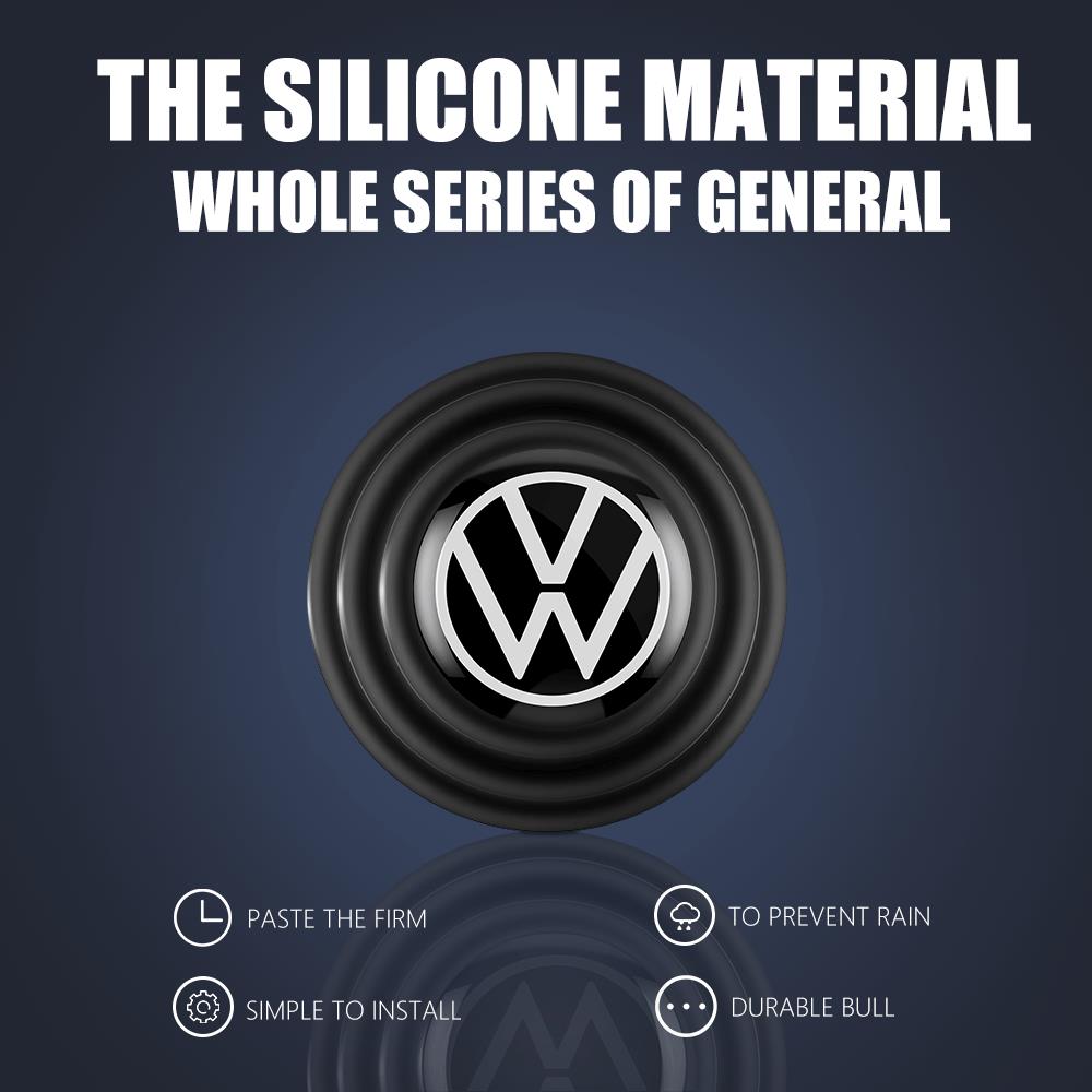 For VOLKSWAGEN VW For Volkswagen VW Polo Beetle Golf CC Touareg Passat 8pcs Car Door Anti Shock Pad Trunk Silicone Thickening So