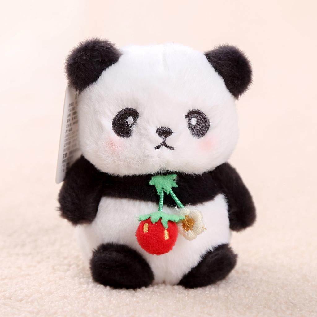 National Treasure Panda Little Doll Pendant Batch Ragdoll Bag Accessories Doll Birthday Gift Girls Plush Toys