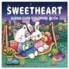 40-Page Fruit & Food Cartoon Doodle Coloring Book for Kids Aged 4+