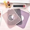 Silicone Sink Mat with Center Drain Heat-Resistant Flexible Non-Slip Design Easy To Clean Reusable Sink Protector Mat