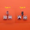 10PCS NEW A Type Flat Angle 180 Degree Female USB PCB Connector Socket USB Jack Plug