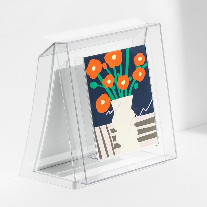 

Красочные акриловые фоторамки современные простые 6 дюймов постер живопись Ins стиль настольные фоторамки настенное украшение креативный DIY 5 inch