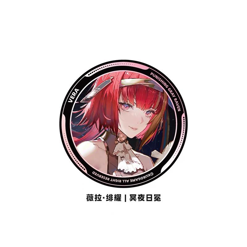 Sunsyea PUNISHING: GRAY RAVEN Official Merch Metal Badge Ayla Bambinata Bianca Changyu Hanying Kamui Karenina Lee Lucia Luna