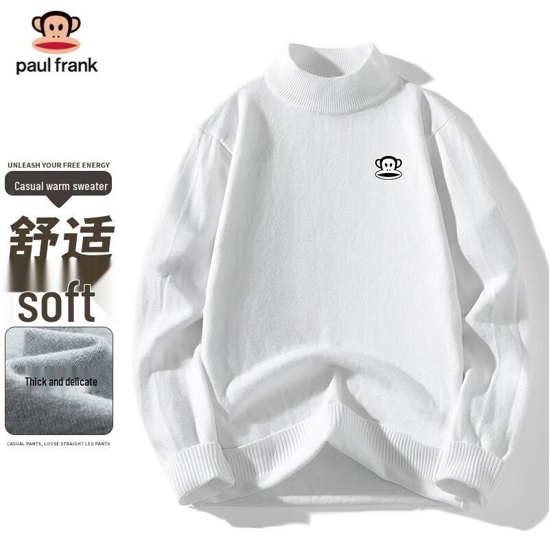 

Paul Frank Men s Mid-High Collar Heavyweight Knit Sweater XL