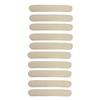 xiaobudian 1/5/10Pcs Cotton Bra Liner, Under-Breast Sweat Absorber Pads, Washable Moisture Wicking Boob Pad, Women Sweating Supplies