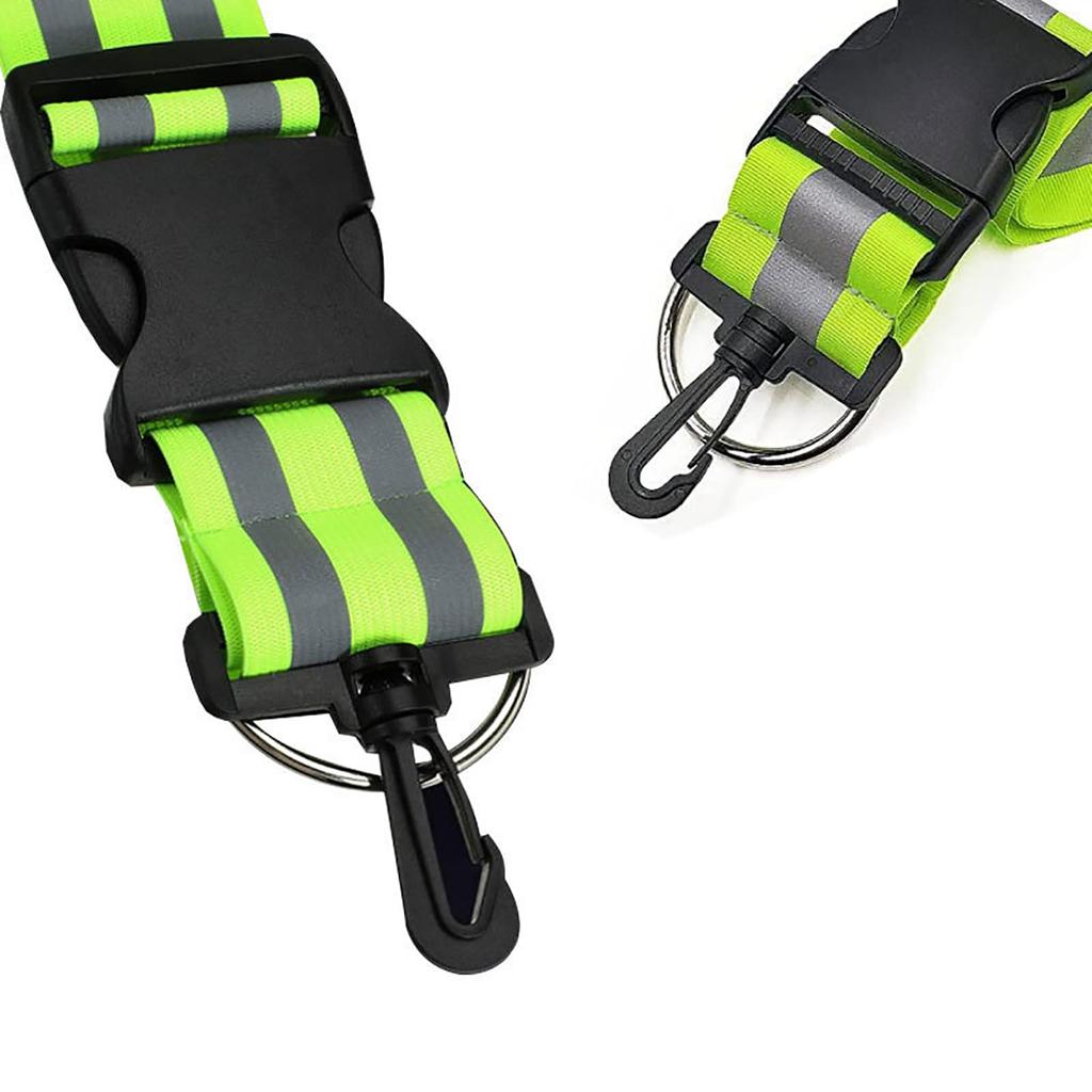 ALLVD Reflective Belt Night Running Fluorescent Belt Night Visibility UP