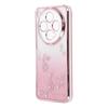 KADEM For vivo X300 5G Case Flower Pattern TPU Gradient Phone Cover with Lanyards