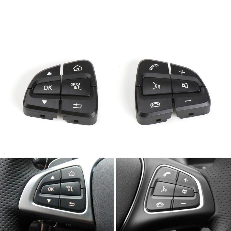 For Mercedes W205 W253 Car Steering Wheel Switch Control Buttons Car Multi-function Switch For Benz C GLC Class 0999050300