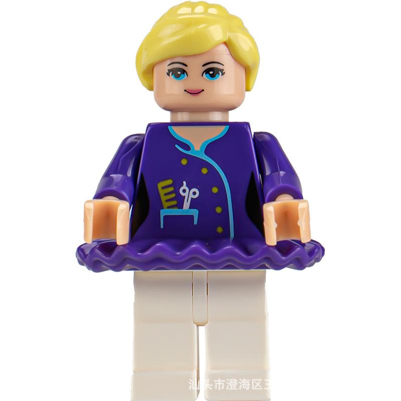 Ninja Warrior Superhero Military Doll Building Block Toy