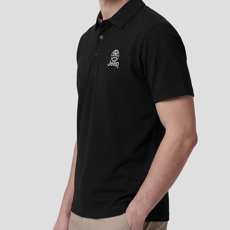 Jeep Men's Silk Blend Cooling Polo T-Shirt