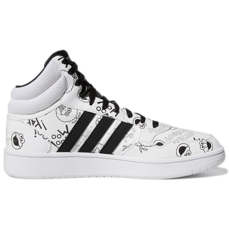 Adidas Hoops 3.0 Mid 'White Black' Sneakers GZ4859
