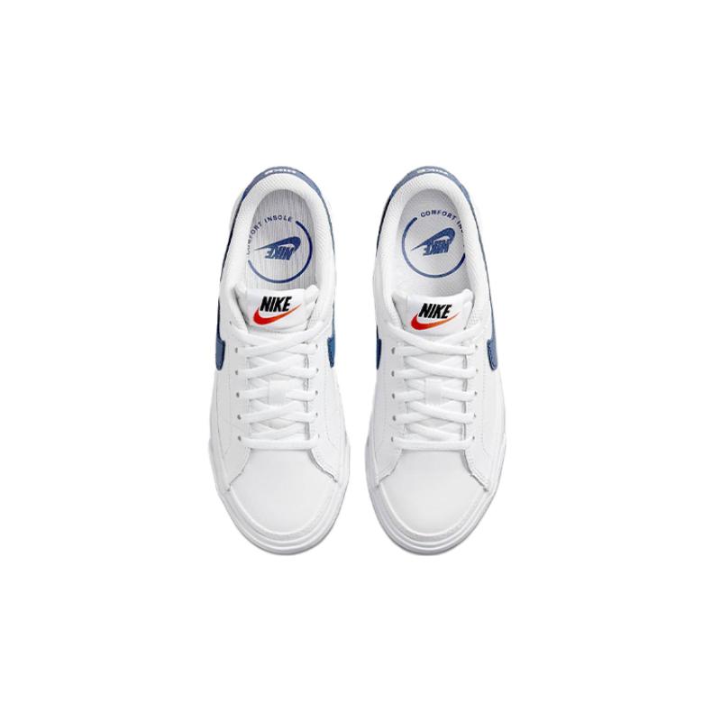 Nike Court Legacy GS 'White Mystic Navy' Sneakers DA5380-113