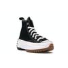 Converse Run Star Hi Black Unisex Sneakers White Gum 166800C